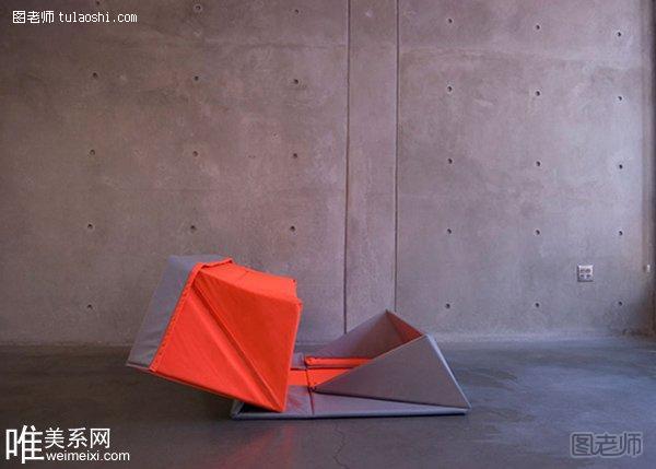 双重功用Origami沙发 折纸艺术家居诠释