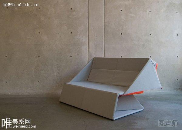 双重功用Origami沙发 折纸艺术家居诠释