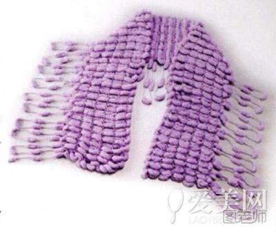  COCO围巾的织法图解 