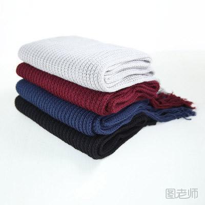  围巾的4种织法图解 