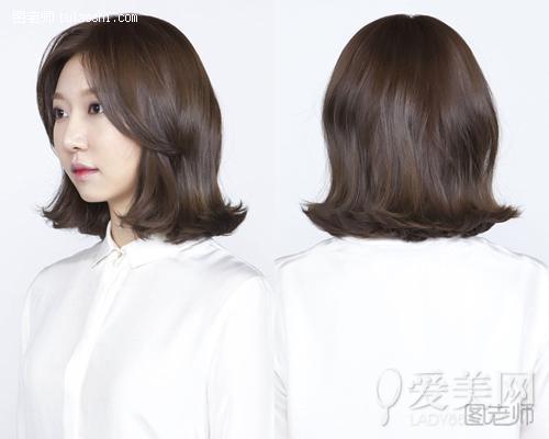  2015韩式中长发发型 烫卷更显迷人气质 