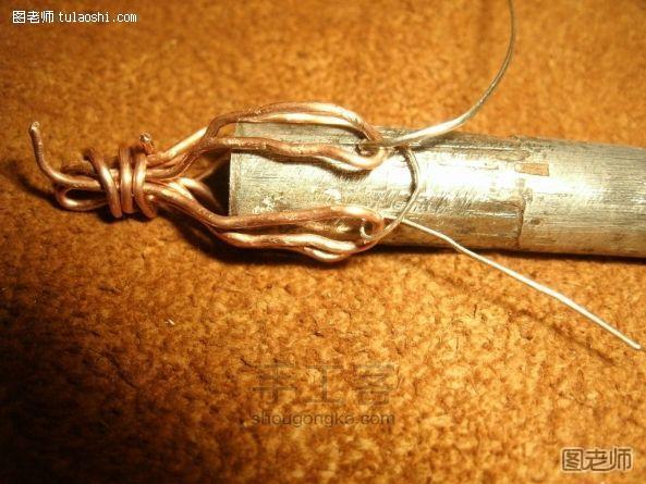 金属编织手链 教程 第4步