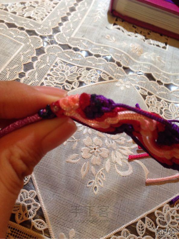 编织手链手工制作方法 第22步