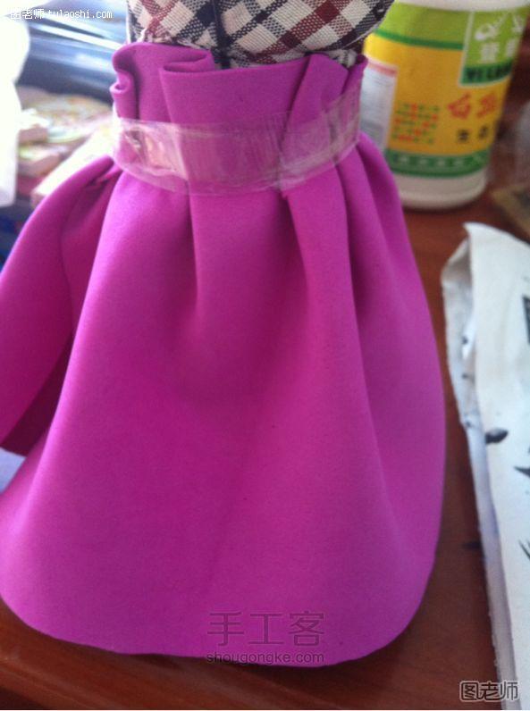 美丽的（自己认为）的膨胀裙  DIY手工制作教程 第5步