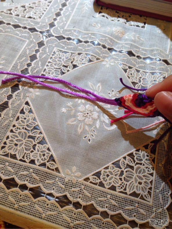 编织手链手工制作方法 第23步