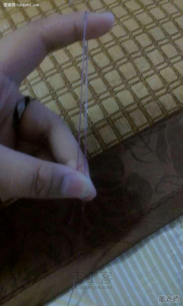 塑料绳编织方法 第1步