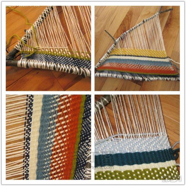 DIY树枝编织装饰品教程  第6步