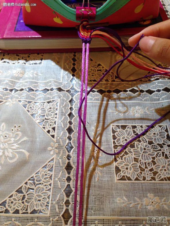 编织手链手工制作方法 第16步