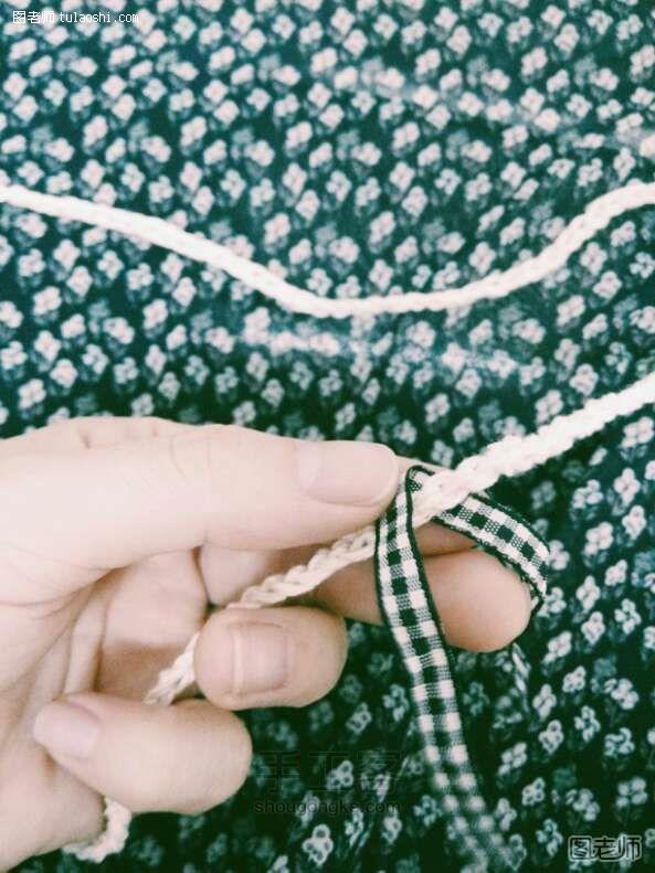 萌萌哒，毛衣链。DIY制作 第6步