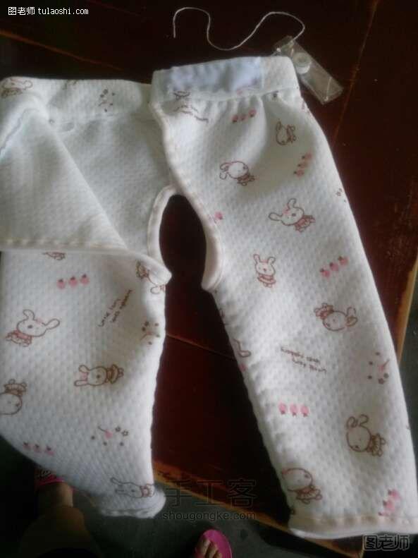DIY婴儿裤子 第2步
