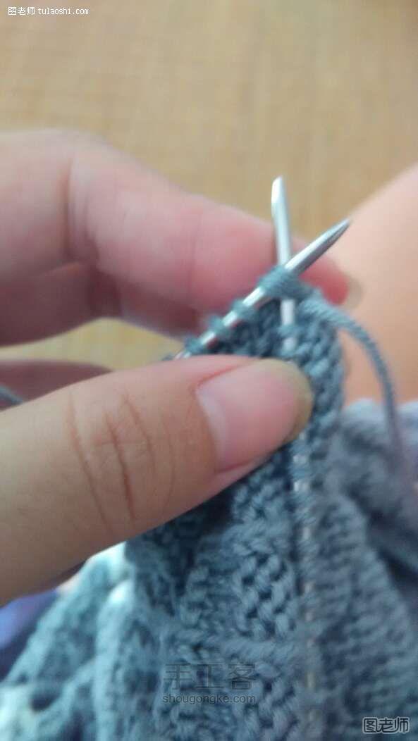毛衣，背心…下半部分制作方法 第5步