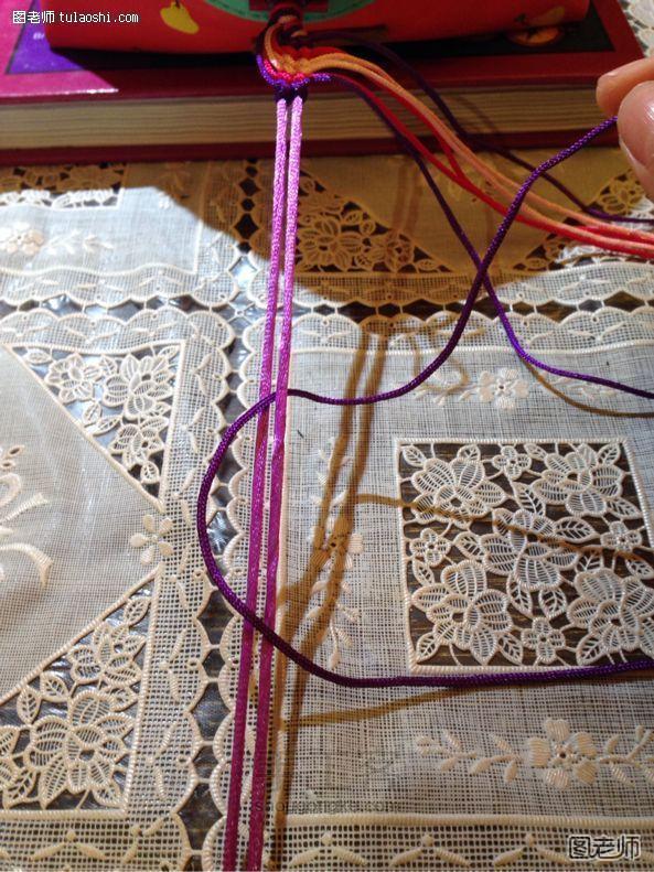 编织手链手工制作方法 第15步
