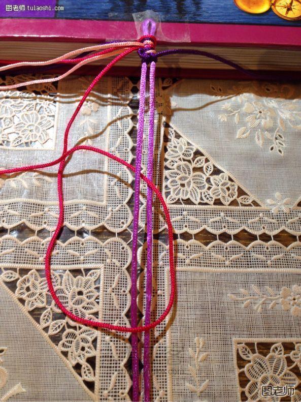 编织手链手工制作方法 第10步