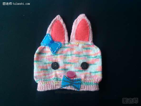 可爱兔兔帽子编织方法 第12步
