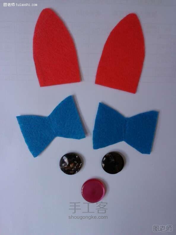可爱兔兔帽子编织方法 第9步