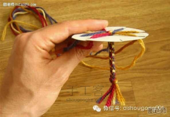 超神编织手链方法 第7步