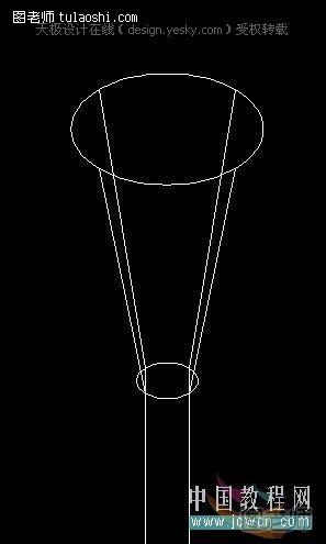 AutoCAD造型实例：一字形螺丝刀头