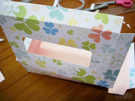 DIY自制可爱又实用的纸巾盒