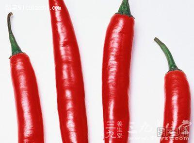 辣椒中产生辣味的物质是一种统称为辣椒素的辣椒碱