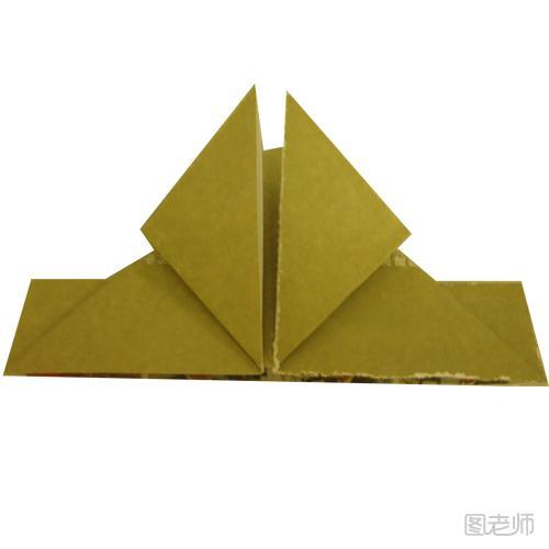 心形折纸折法 简单图示步骤很易学，