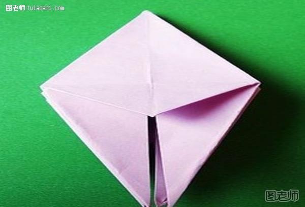 折纸百合花第十一步