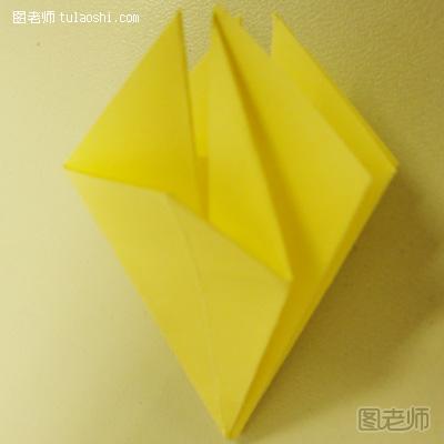 折纸花 手工折出美丽百合折纸8