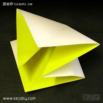 手工折纸制作美丽的太阳花/向日葵- www.kejidiy.com