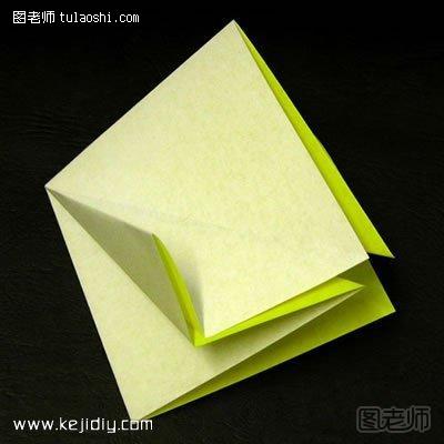 手工折纸制作美丽的太阳花/向日葵- www.kejidiy.com