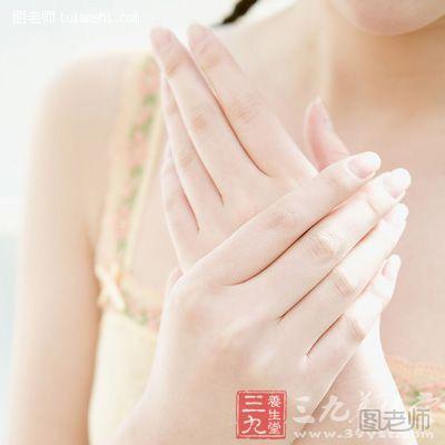平时搓搓的手，能够很好的预防感冒。