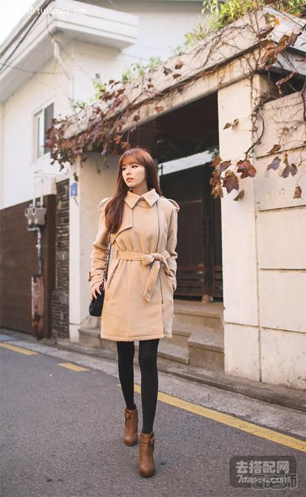 冬季+外套 韩国风范真心美到腻~很显瘦哦~