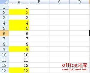 Excel如何只打印自己所需要的行