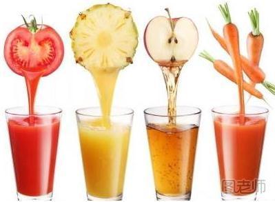各种果汁的食疗功效与好处