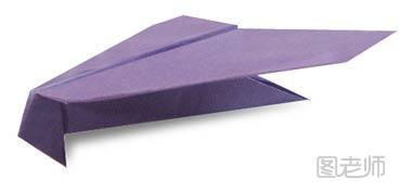 纸折鸟状飞机的折法 折纸教程