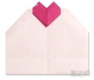 心形卡片的折纸方法