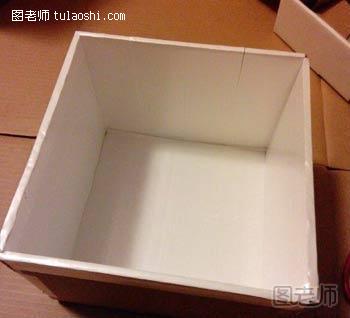 旧纸箱制作收纳盒教程 纸箱手工改造
