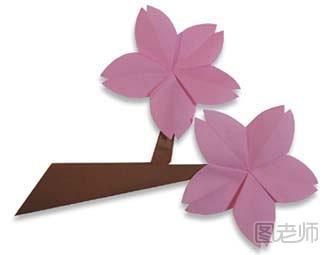 樱花的折纸方法