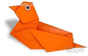 野鸭子的折纸方法