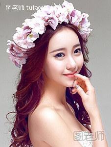 韩式唯美新娘发型 2015韩式新娘发型图片