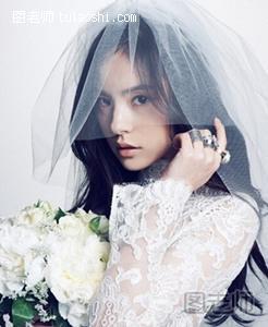 2015年流行新娘发型图片 精美的新娘造型
