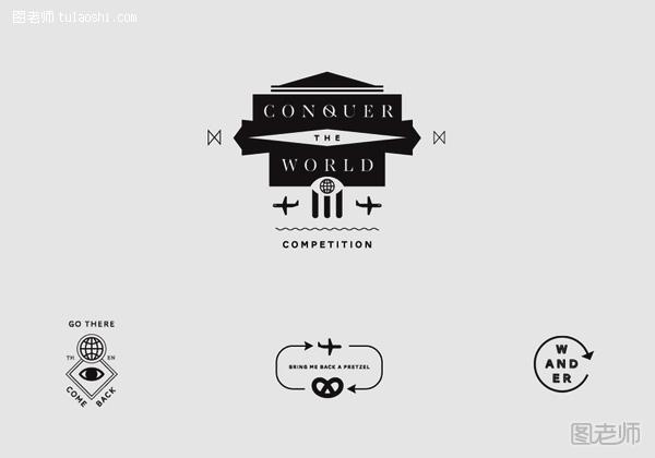 Conquer the World旅游设计竞赛创意平面设计