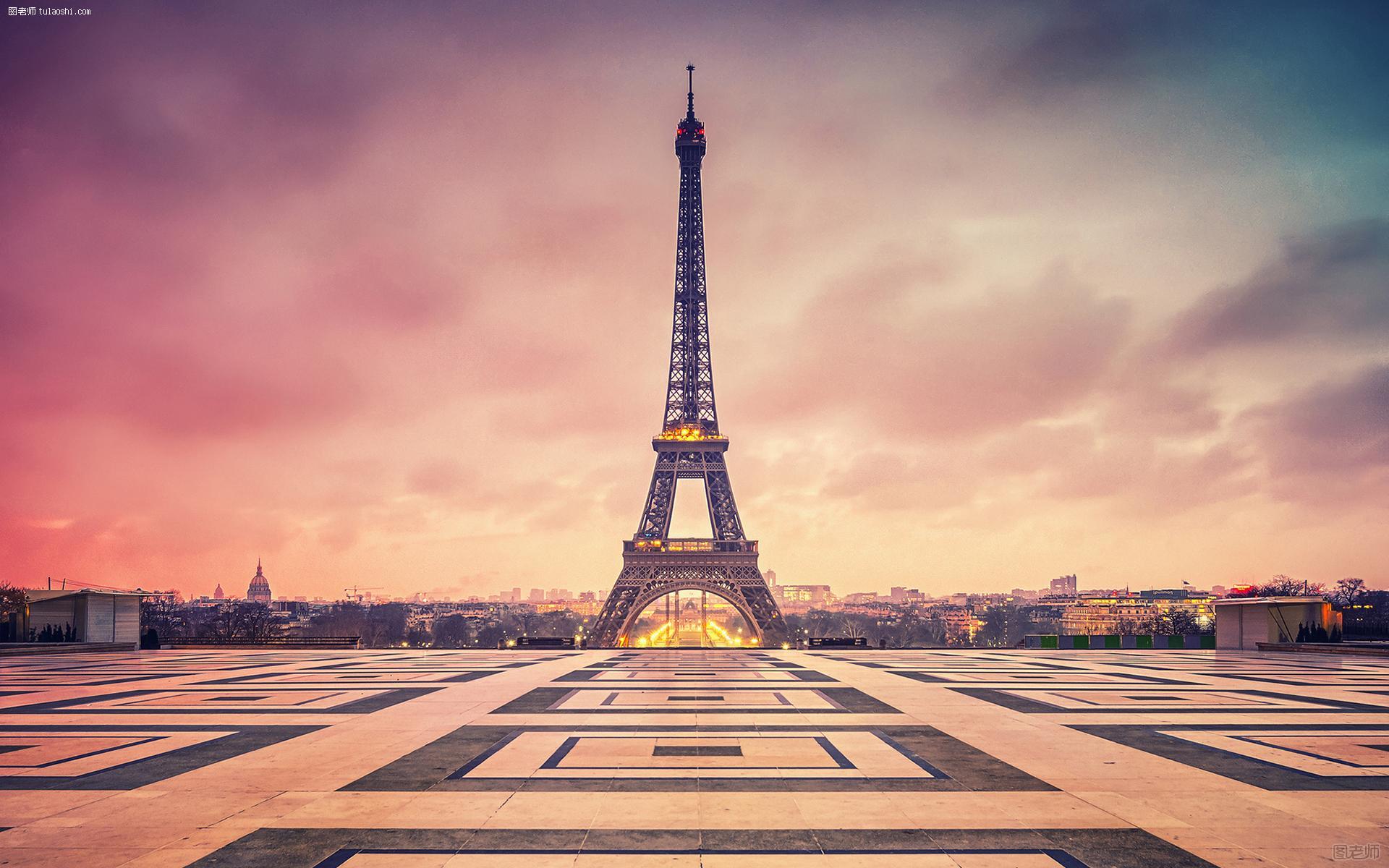法国著名建筑景点图片,壁纸