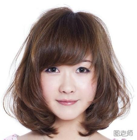日系女生短发发型 2014新款圆脸显瘦又修颜