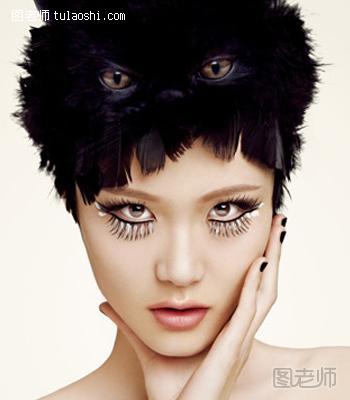 解析不同眼型猫眼妆的画法 四步让你变身猫女