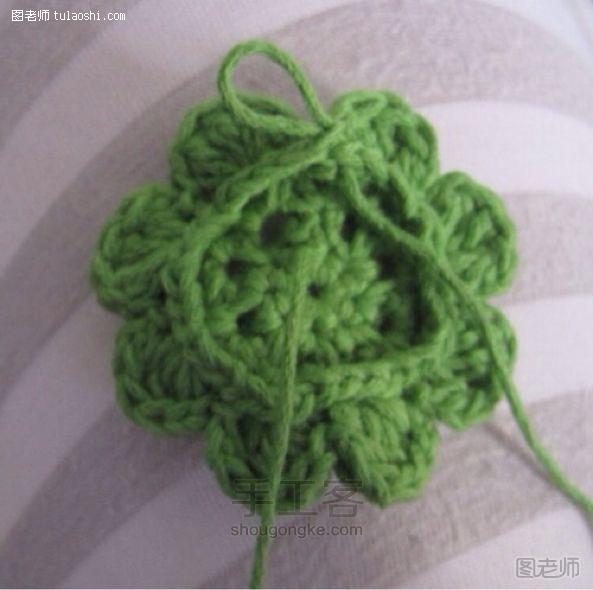 手工编织教程【图】 花朵的钩织方法
