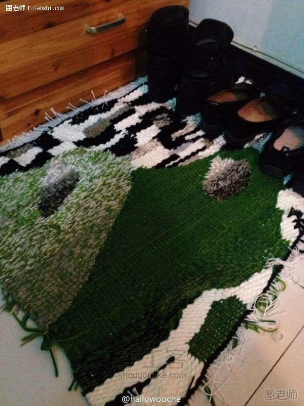 【图】手工编织图片教程 手工编织地毯