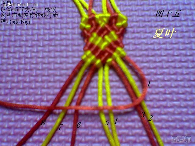 【图】手工编织教程 心形手链蒸汽朋克风格