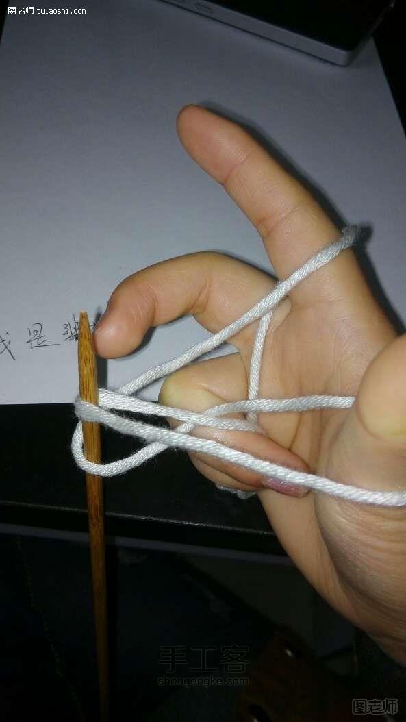 手工编织图解教程 史上最简单的毛线起针