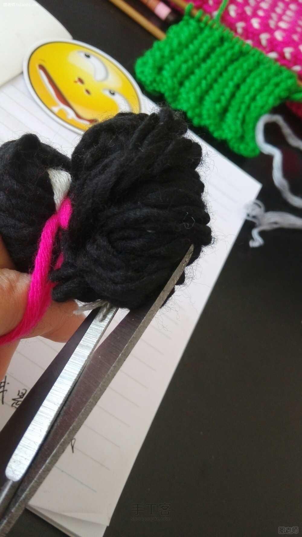 【图】手工编织图片教程 史上最简单的毛线球球