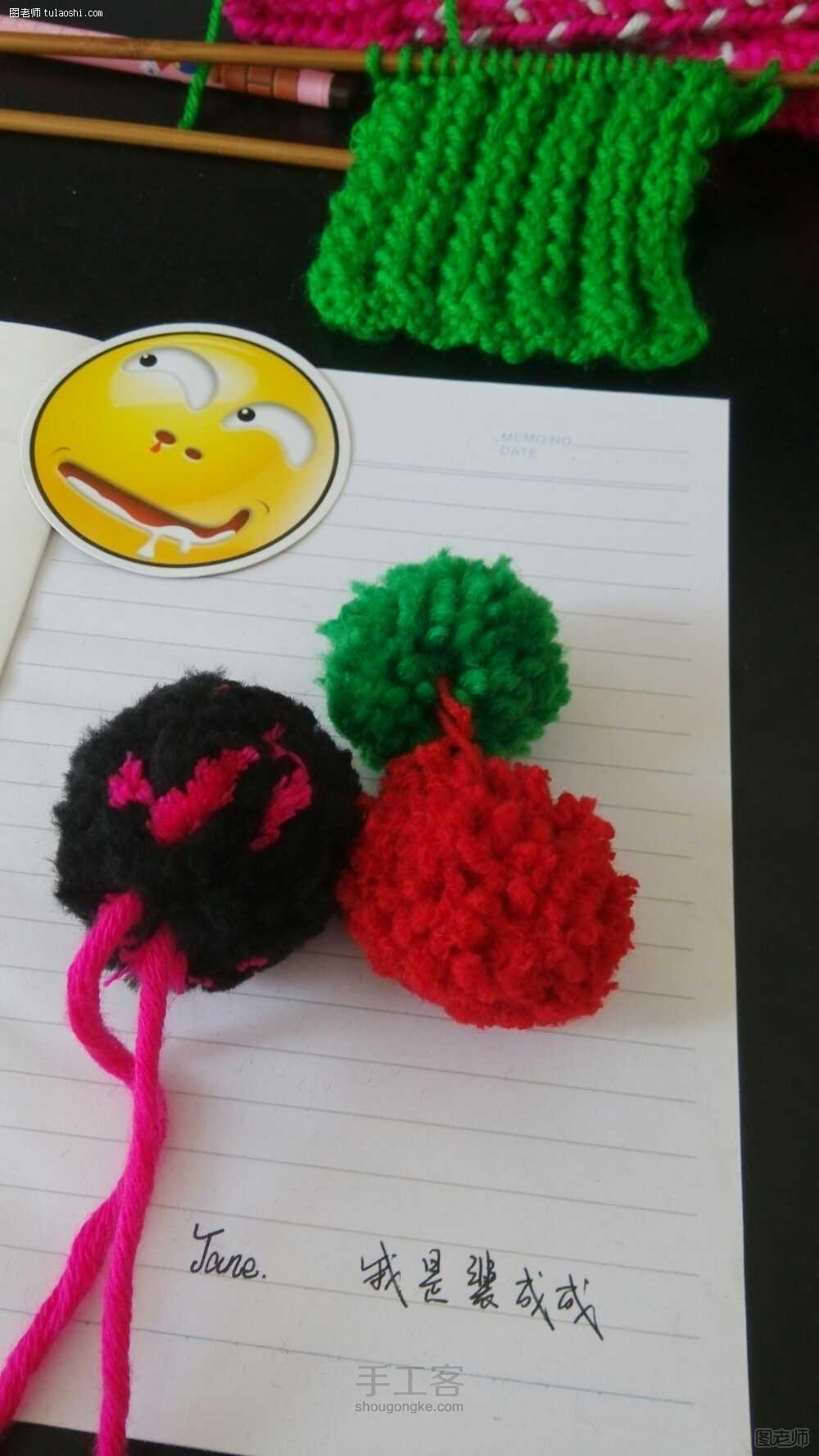 【图】手工编织图片教程 史上最简单的毛线球球