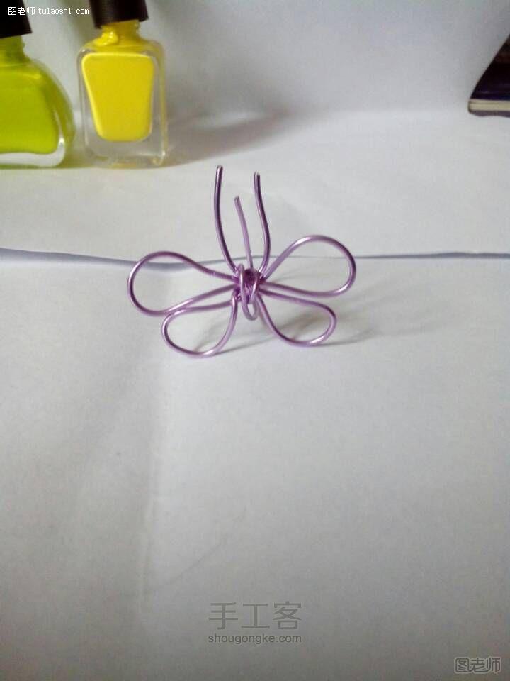 手工编织图解教程 漂亮的小蝴蝶